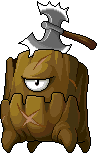 Swollen Axe Stump