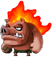 Pillaging Fire Boars