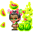 I had a beautiful dream. And watermelaon was the theme.