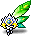 9th Anniversary Feather (Emerald)