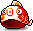 Puffy Red Carp Hat