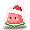 Santa Strawberry Bauble