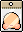 Orange Puffy Cheeks Face Accessory