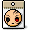 One-Eyed Grim Reaper Face Accessory