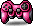 Pink Gamepad Chair