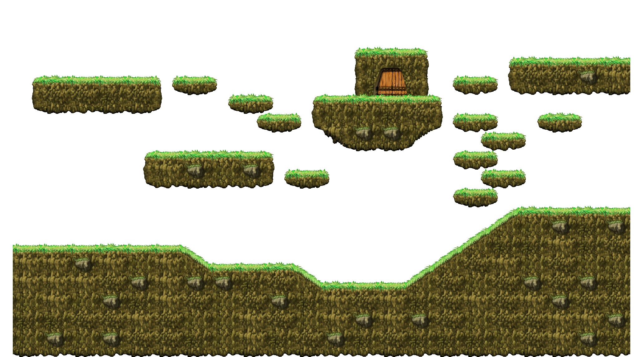 Hunting Ground Middle of the Forest II full background render