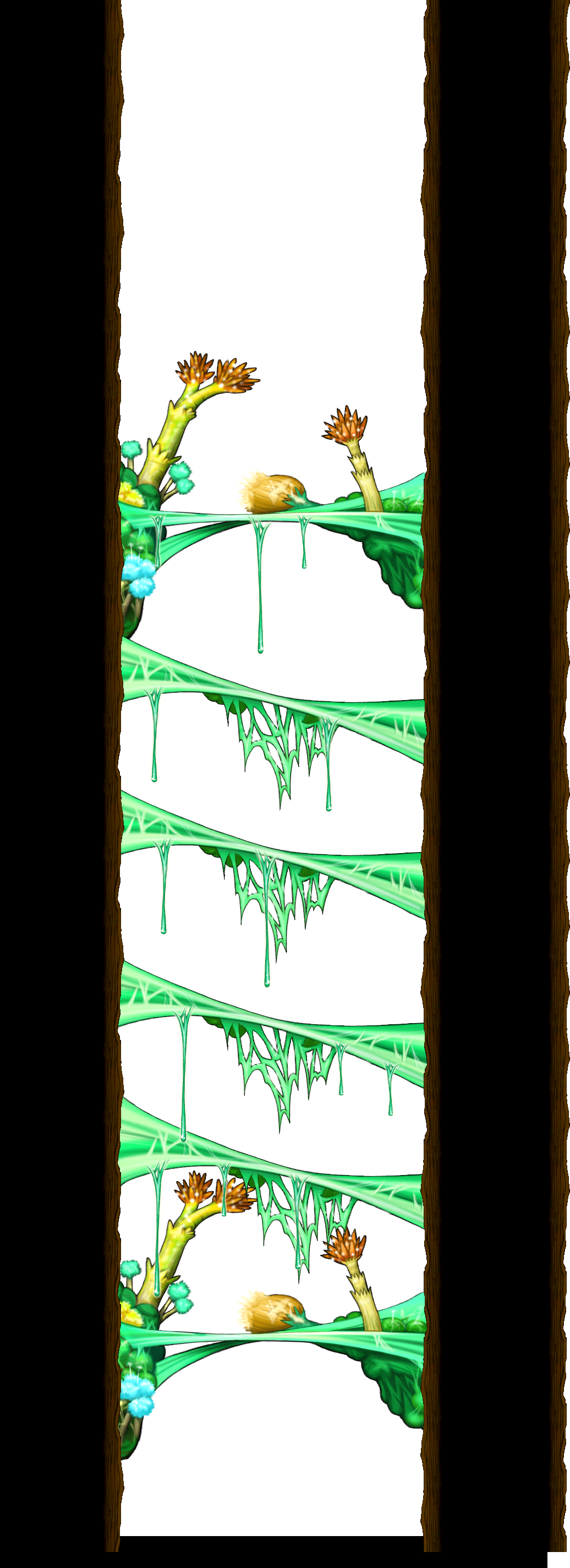 Tree Dungeon, Forest Up North IX full background render
