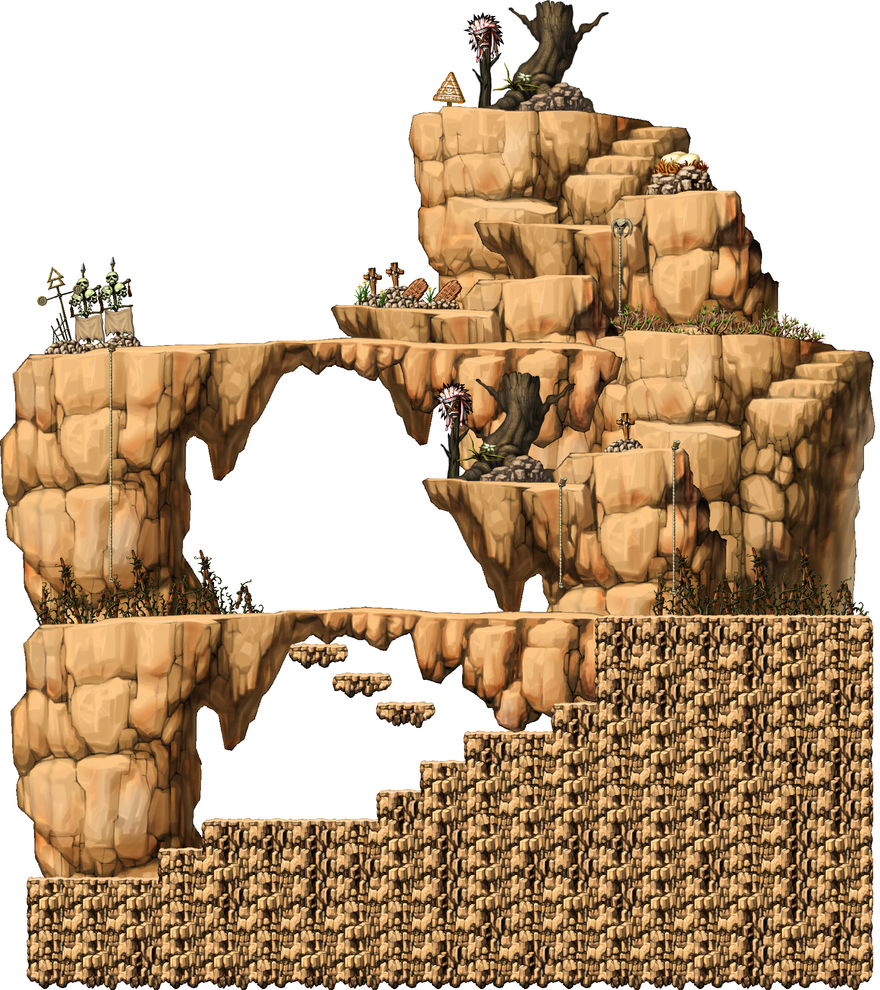 West Rocky Mountain II full background render