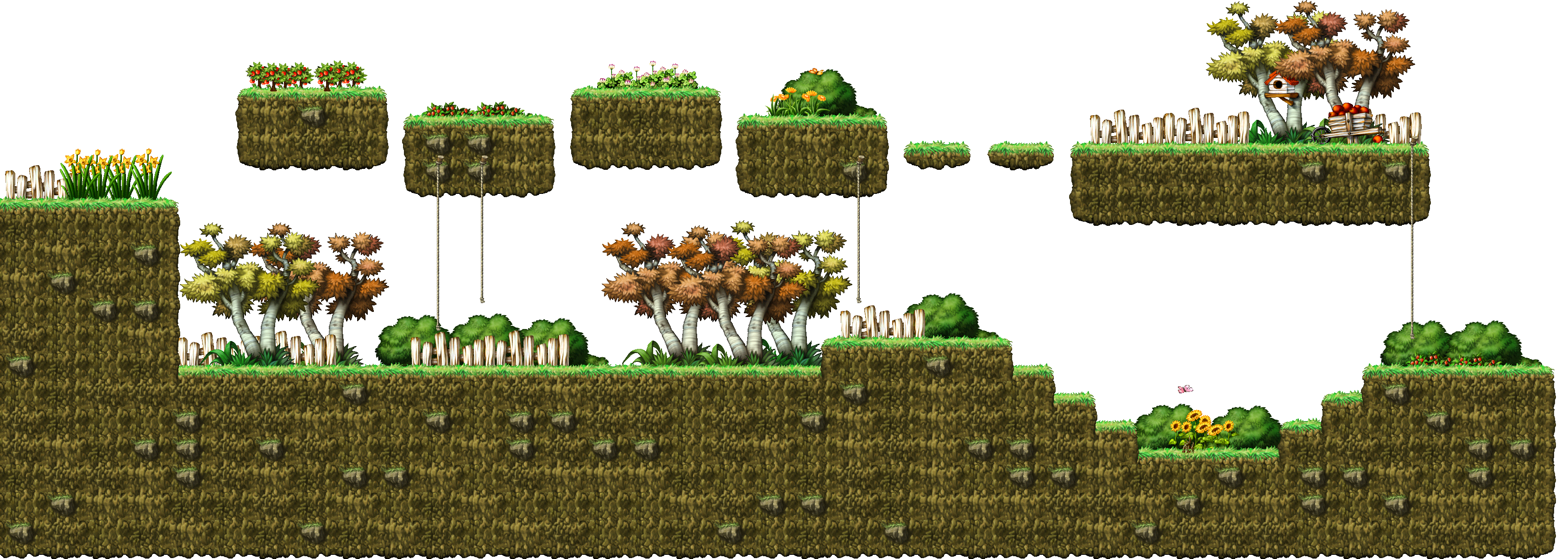 The Pig Beach full background render