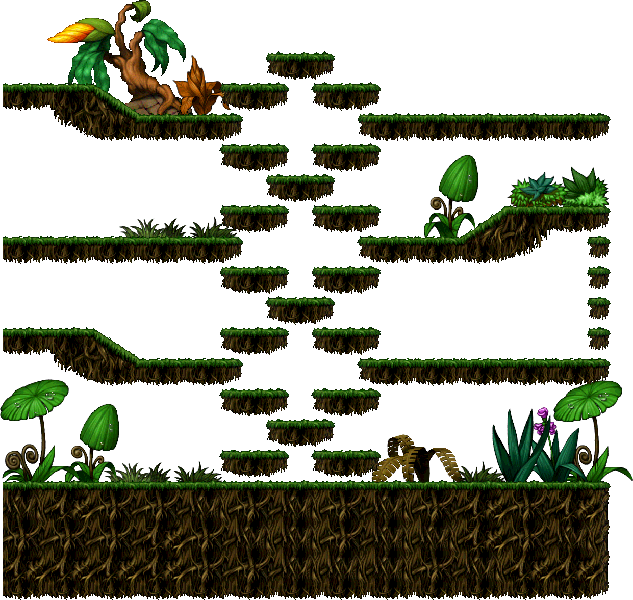 Golem's Castle Ruins map render