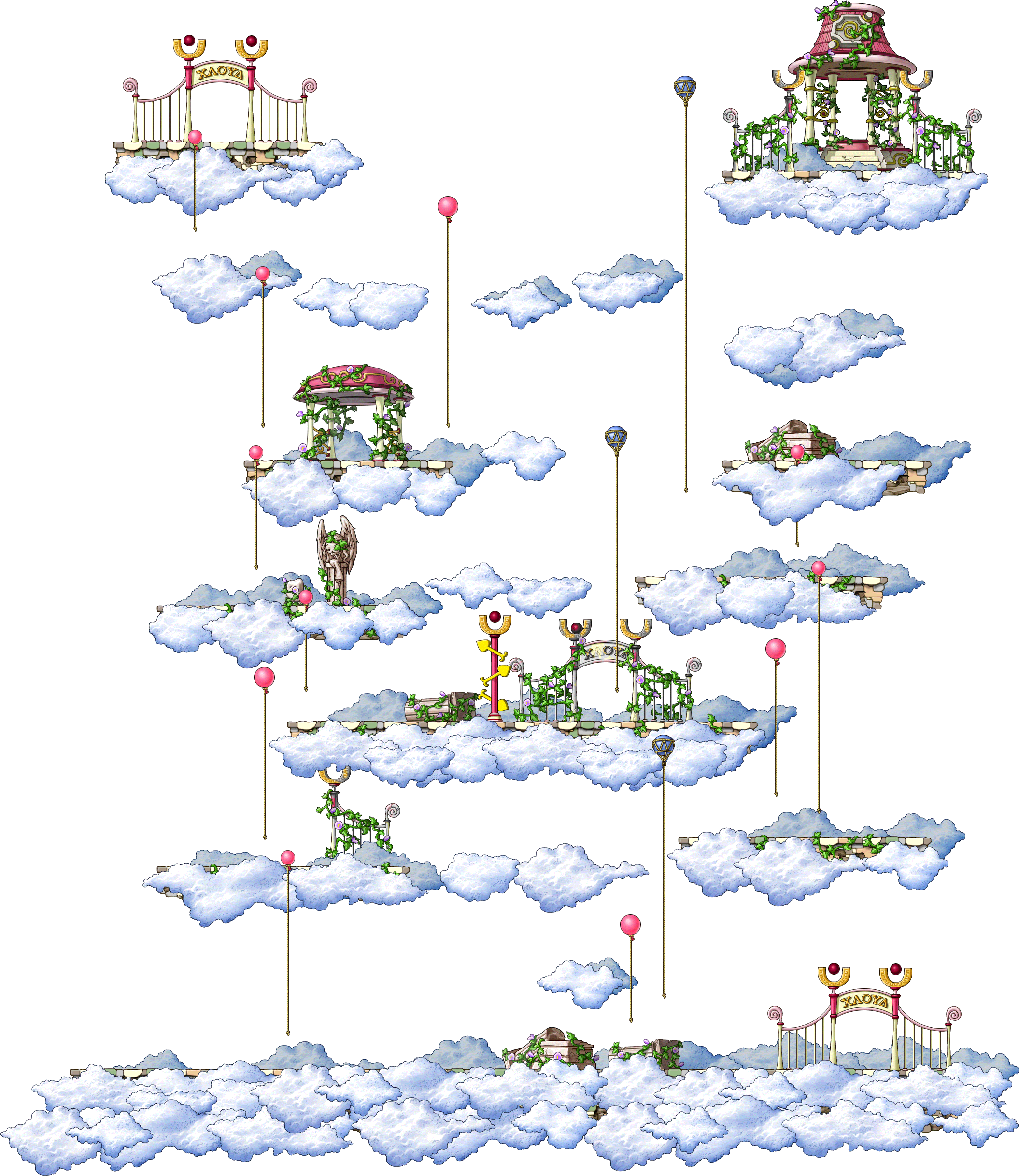 Cloud Park I map render