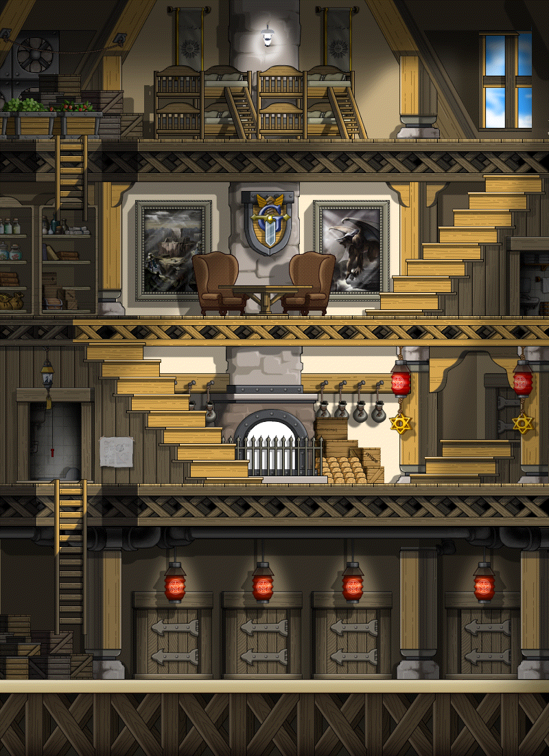 Chief's Residence full background render