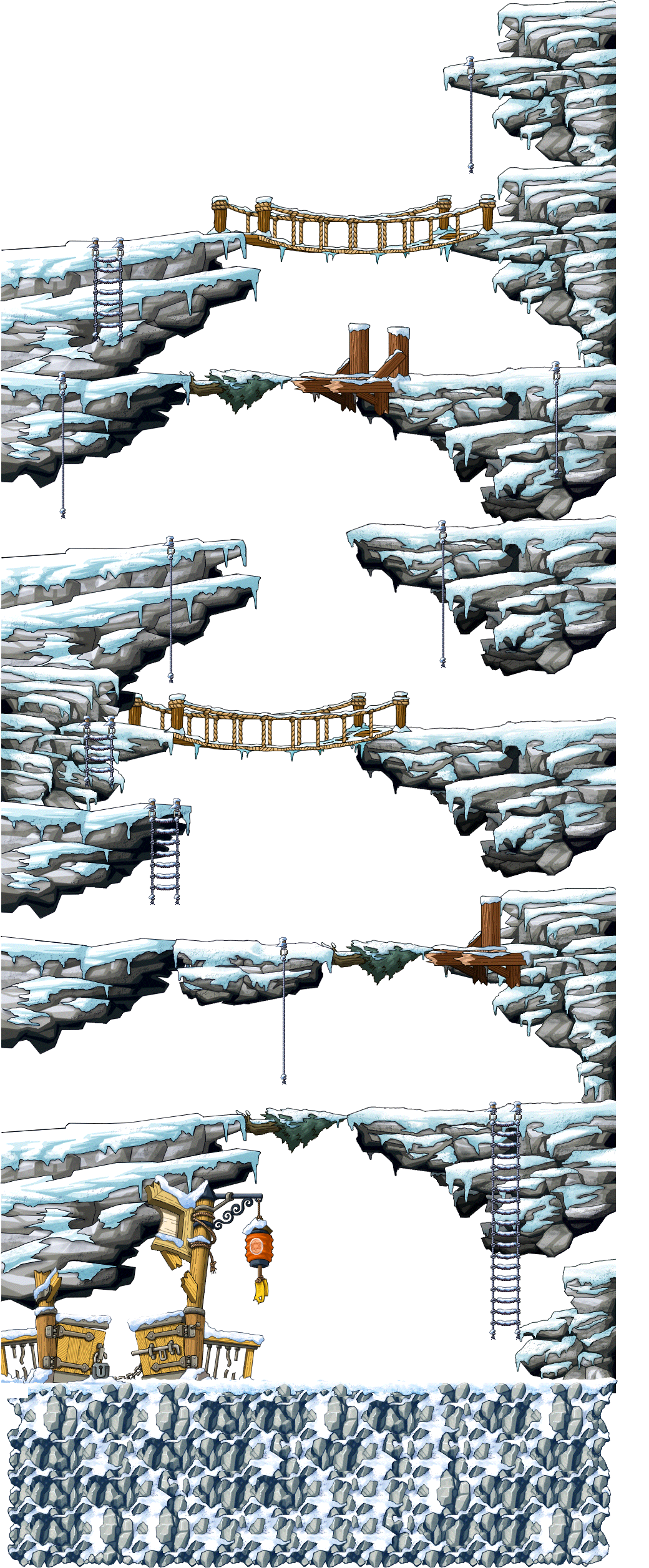Sharp Cliff I map render