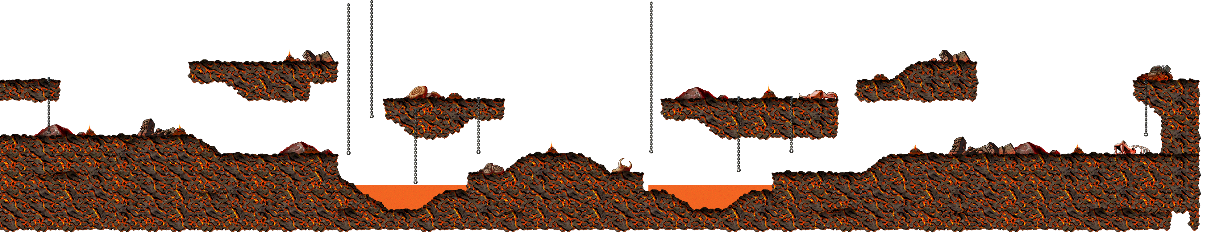 The Cave of Trial I map render