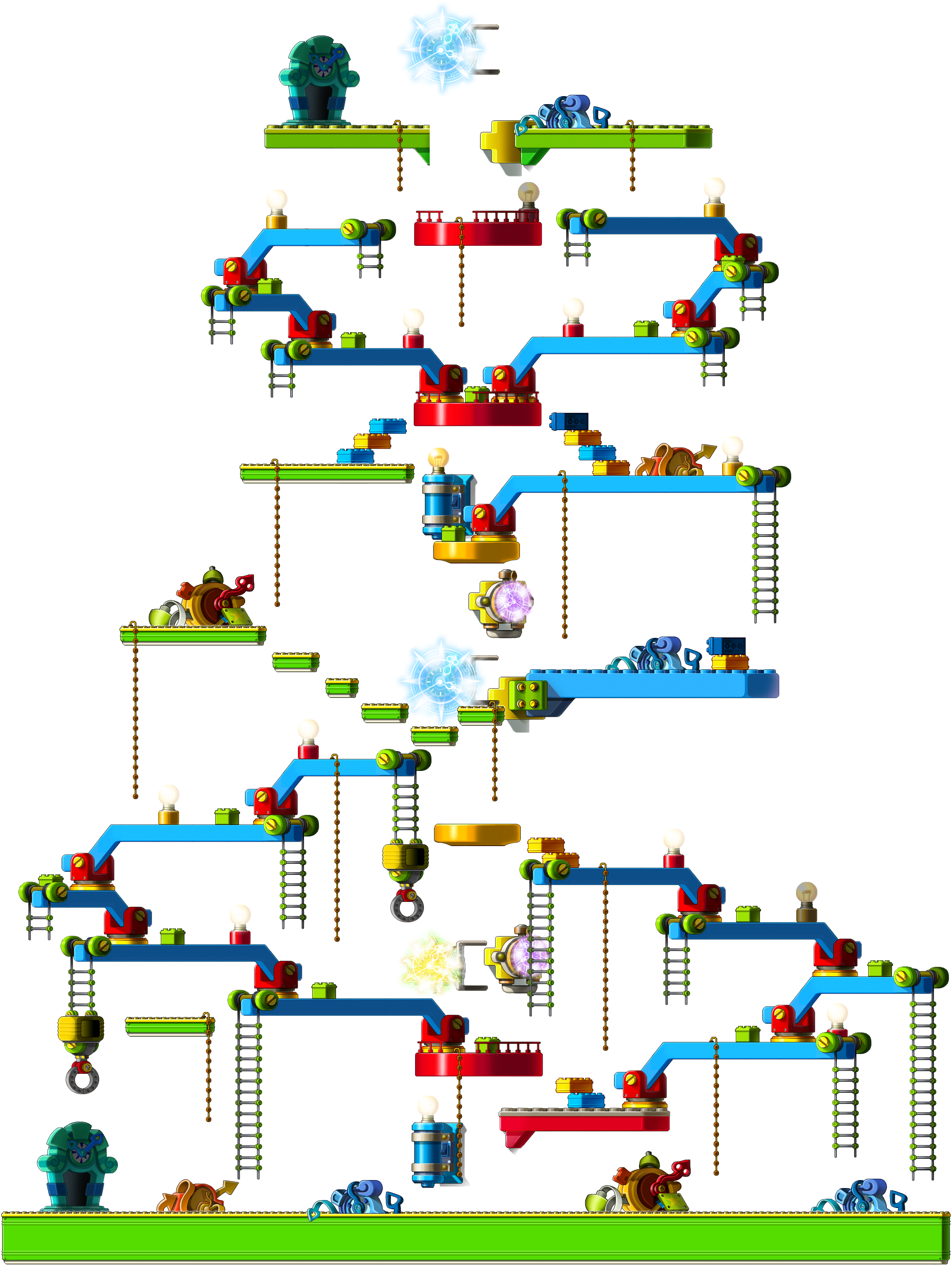 Warped Path of Time<2> map render