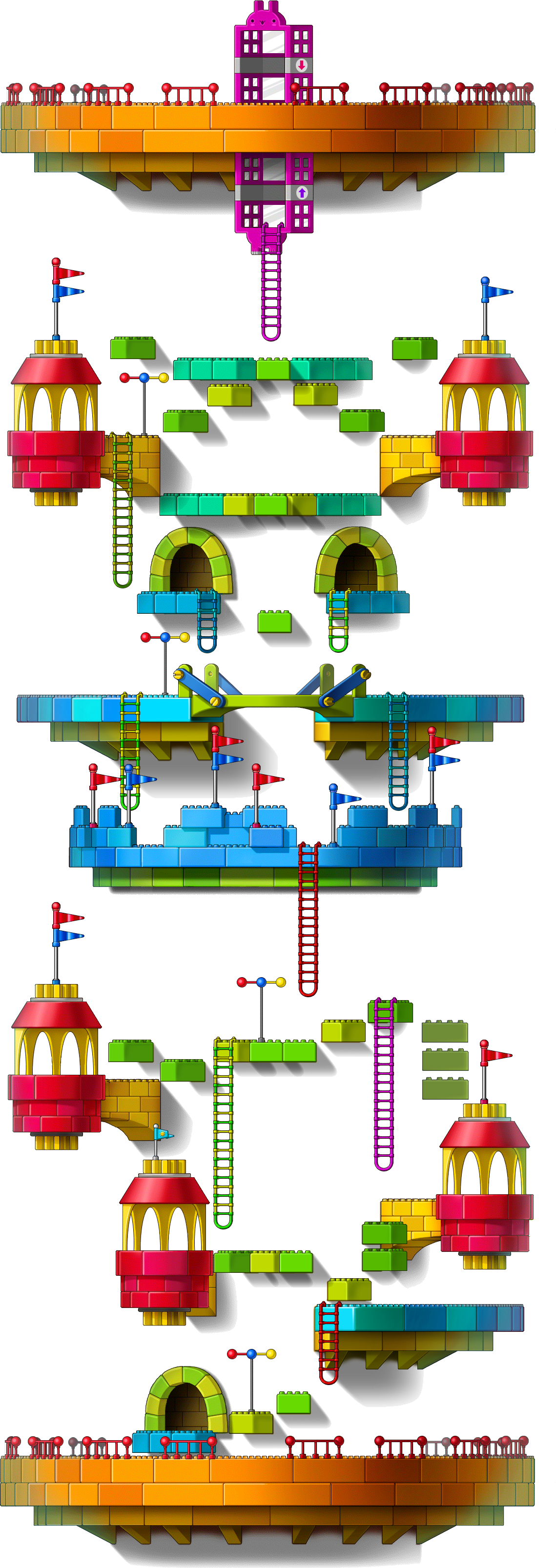 Eos Tower 100th Floor map render