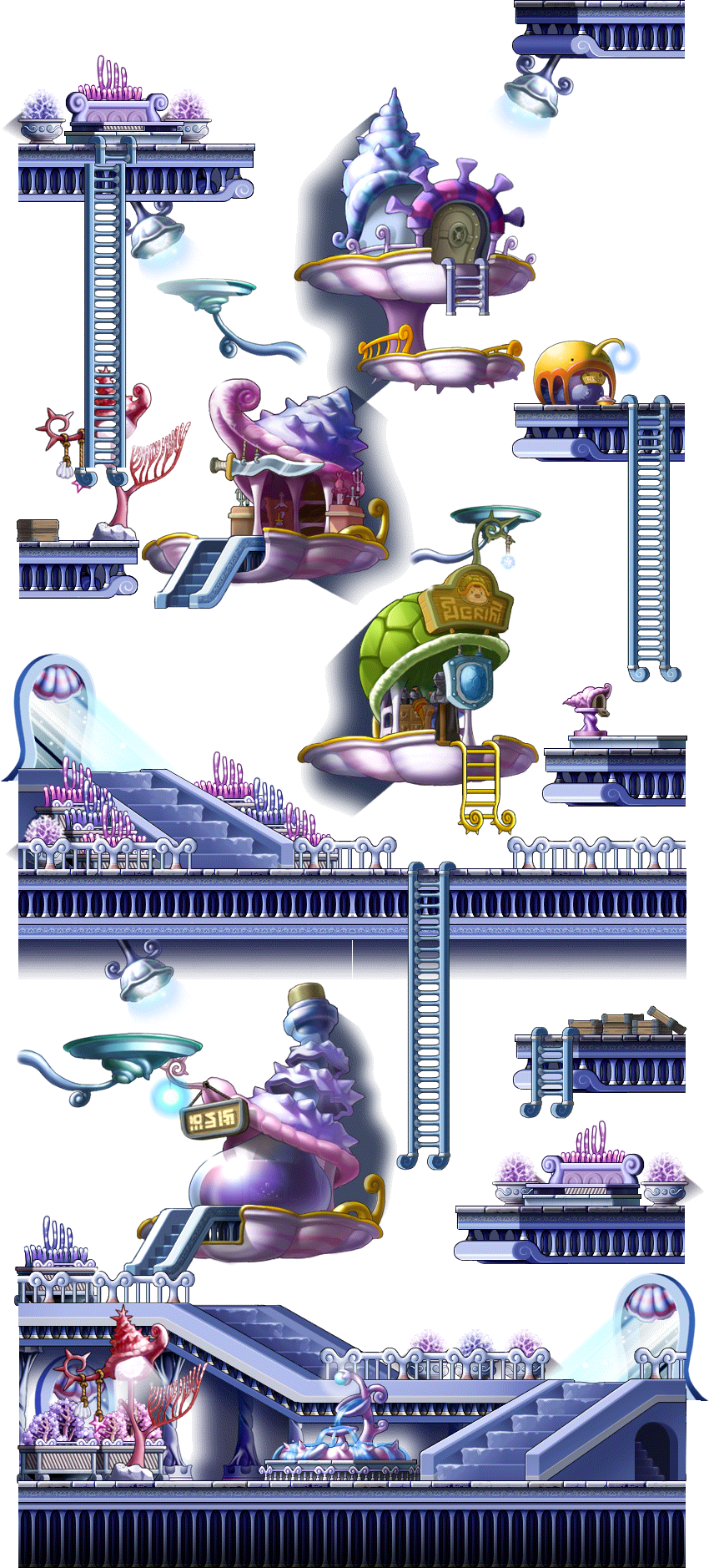 Department Store map render