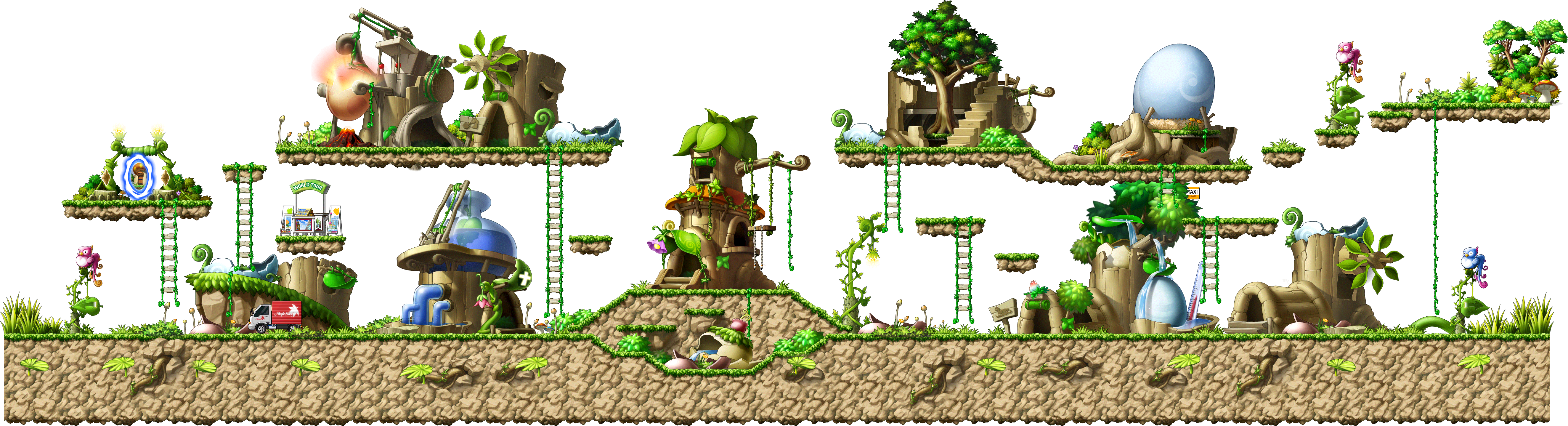 Leafre map render
