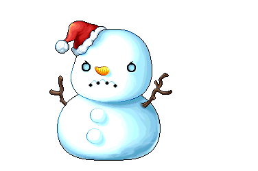 生氣的雪人