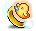 클라우드 버블 명찰 반지