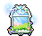 꽃 밭 창문에서