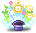 앨리스와 토끼 모자 의자