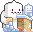예티 눈싸움 의자