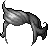 검은색 아이스크림 헤어