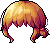 갈색 큐티하니 헤어