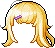 노란색 샤랄라 헤어