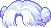 파란색 솜이 헤어