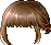 주황색 흑설탕 헤어