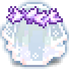 Purple Bride's Veil