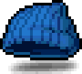 Blue Ghetto Beanie