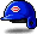 Blue Baseball Helmet