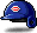 Indigo Baseball Helmet