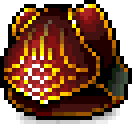 Red Oriental Fury Hat