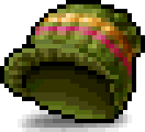 Green Visor Beanie