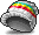 Rainbow Visor Beanie