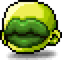 Extravagant Lips Green