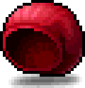 Red Loose-Fit Beanie