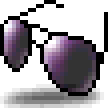 Purple Aviator Shades