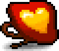 Red Hearted Eye Patch