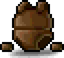 Brown Hard Leather Top