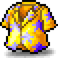 Star-Patterned Yellow Shirt