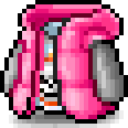 Pink Skull Hooded Vest