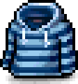 Striped Hooded Shirt