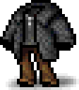 Black Male Fur Coat