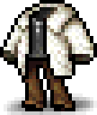 White Male Fur Coat