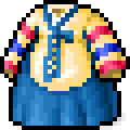Blue Celebration Hanbok Dress
